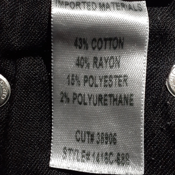 Citizens Of Humanity CoH Women's Rocket Jeans High Rise Skinny Black Size 27 - Picture 12 of 12